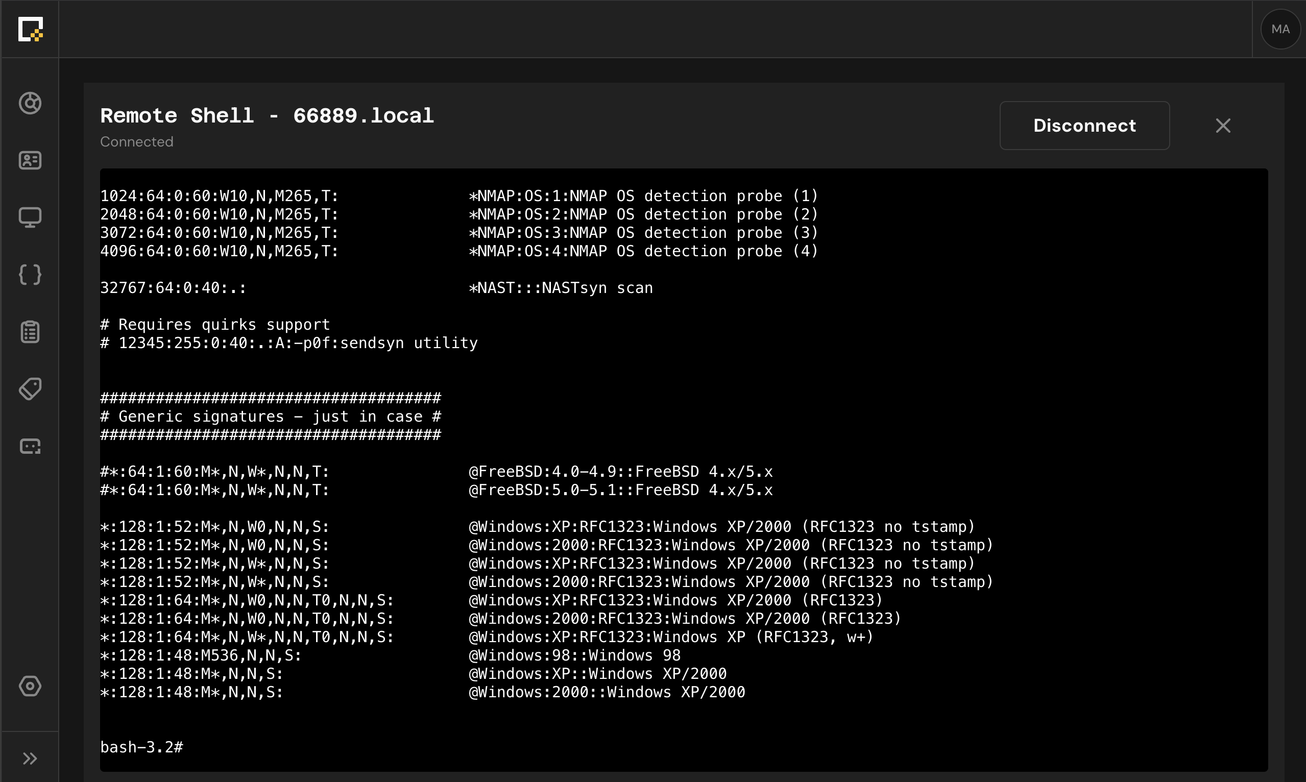 macOS Terminal Support