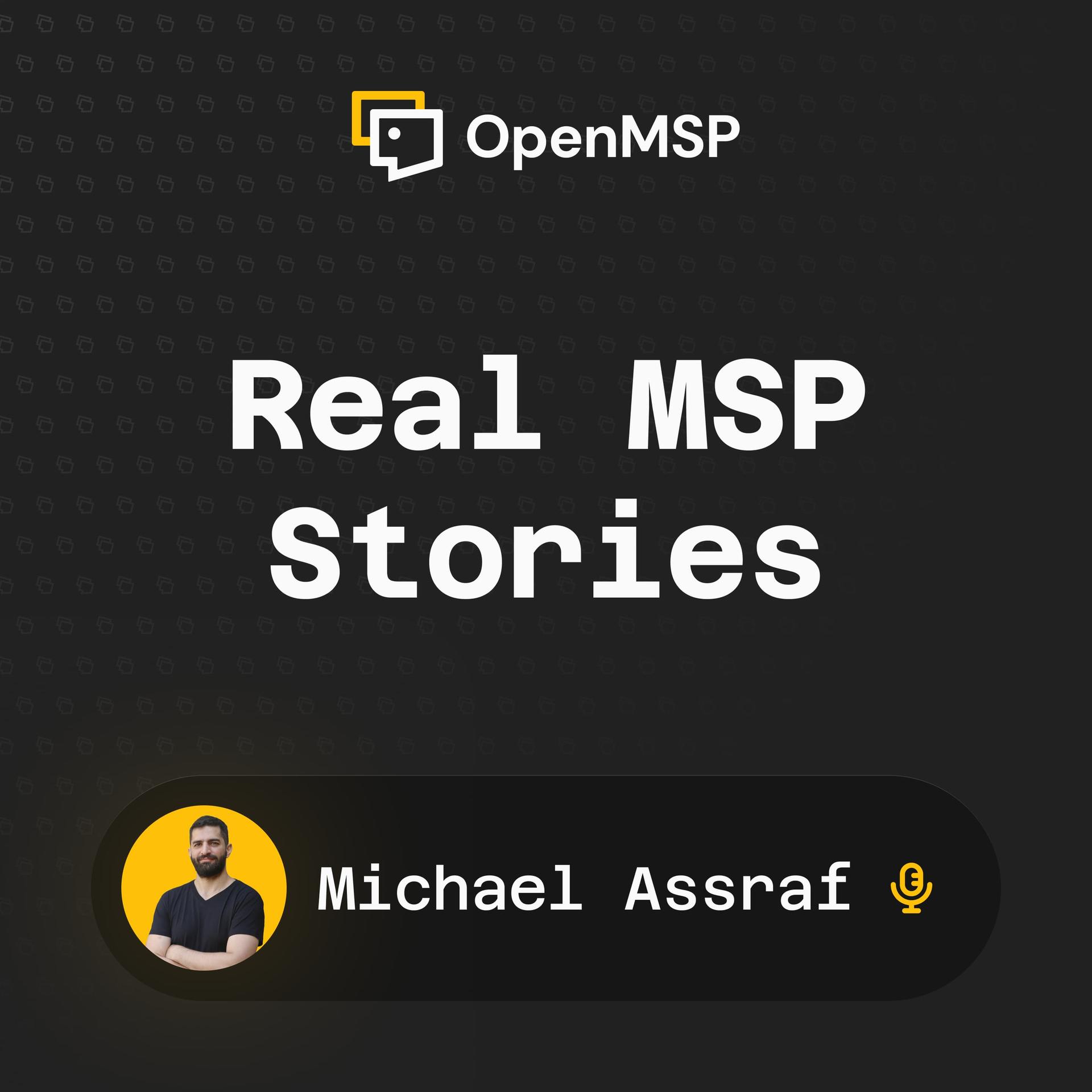 Why We're Here (And Why No Other MSP Podcast Covers This)