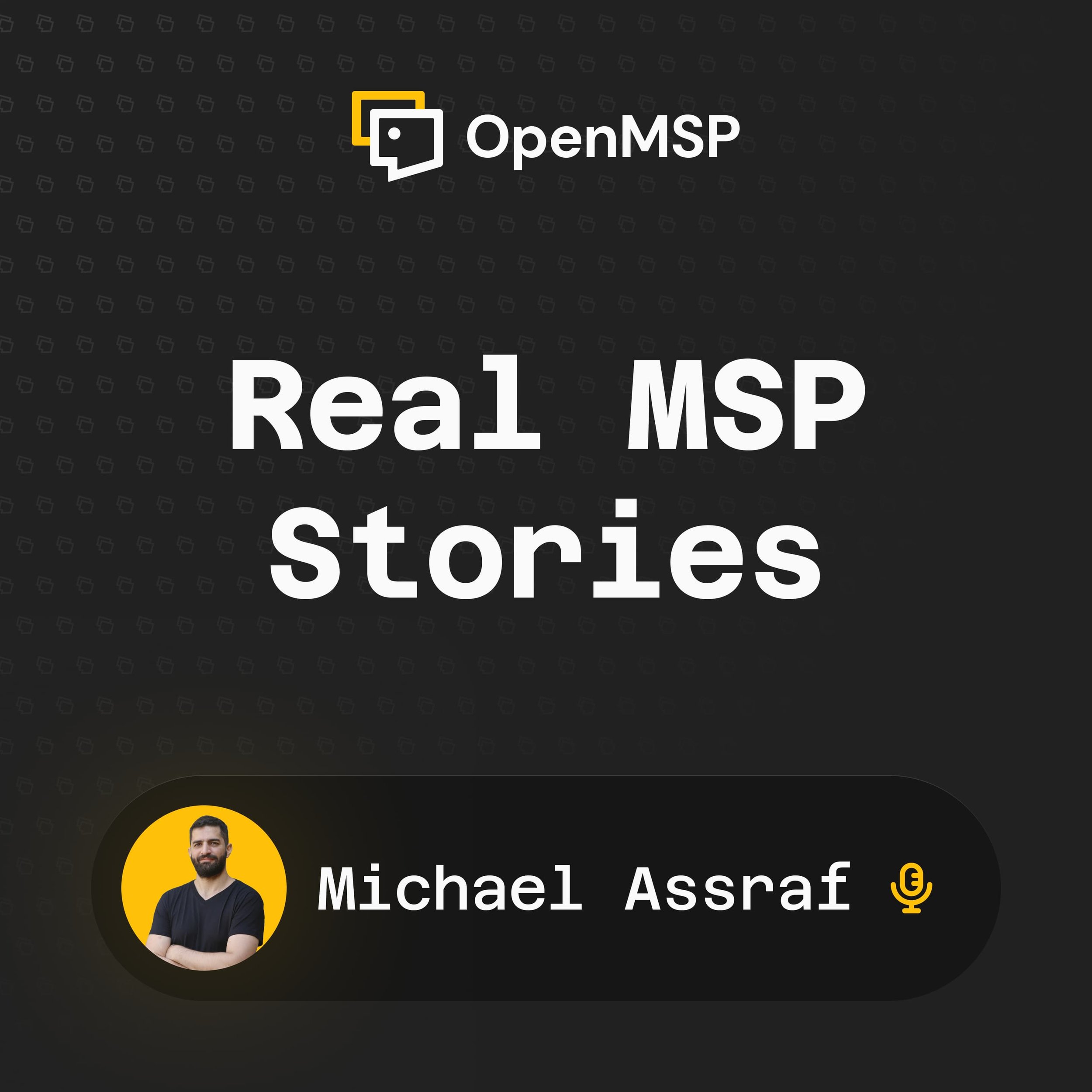 Why We're Here (And Why No Other MSP Podcast Covers This)