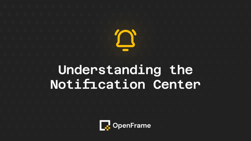 Understanding the Notification Center