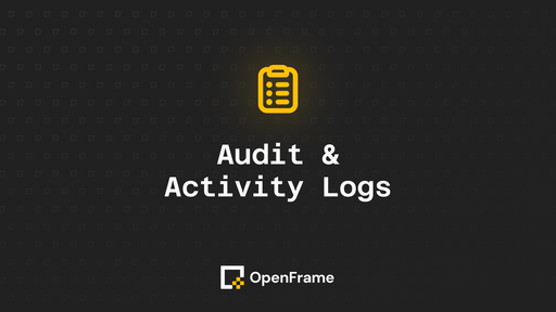 Audit & Activity Logs