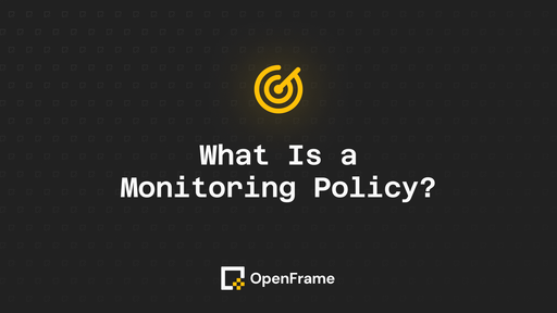 What Is a Monitoring Policy?
