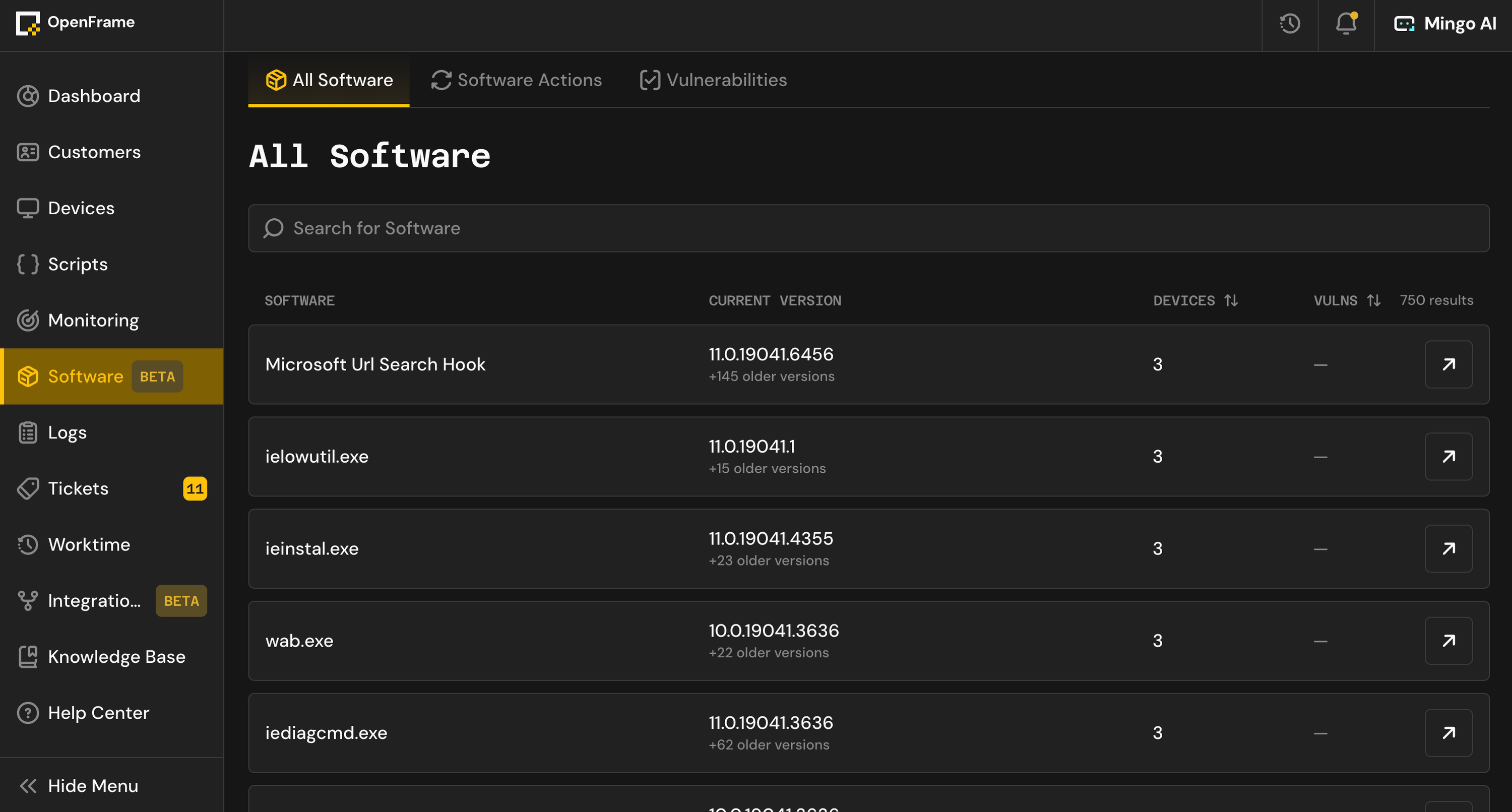 Software Management